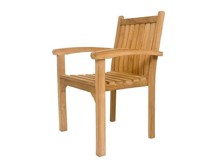 Natur24 Esszimmerstuhl Marco Stuhl 61x92x60 cm Teak Natur