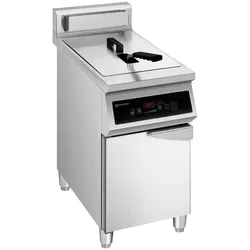 Virtus Induktions-Fritteuse 30 Liter auf Unterbau mit Tür (ADC0015)