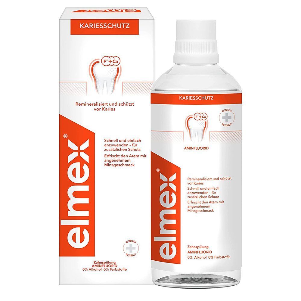 Elmex Kariesschutz Zahnspülung 400 ml Mundwasser