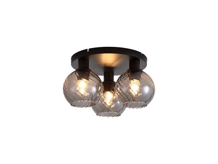 Plafondlamp Radiance 3-lichts zwart Searchlight - 44521SM