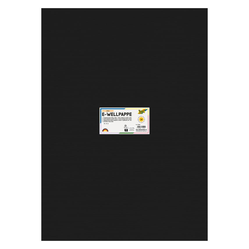 Magni Wellpappe gerollt 50x70cm schwarz (1x) (35597910)