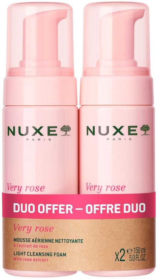 Nuxe Very Rose Reinigungsschaum Duo