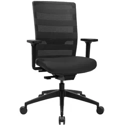 Sitness Drehstuhl AirWork Stoff Schwarz