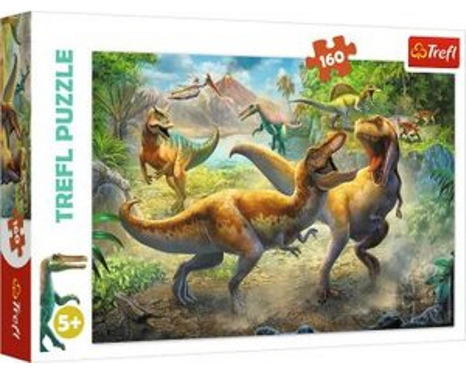 Trefl Puzzel Dinosaurussen 160 stukjes voor kinderen vanaf 5 jaar