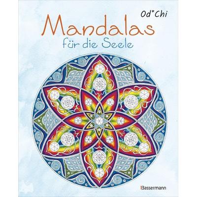 Mandalas für die Seele - handgezeichnete Kunstwerke für mehr Achtsamkeit und Kreativität. Das entspannende Ausmalbuch, Taschenbuch von Od*Chi,