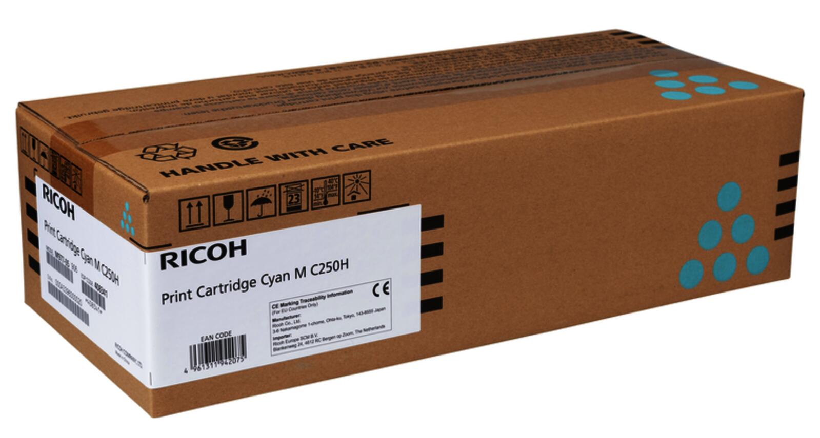 Ricoh Original M C250H Toner - cyan (408341)