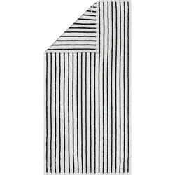 Black&White Streifen Handtuch 80 x 150 cm