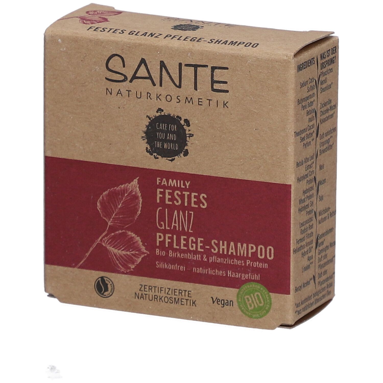 Sante Family festes Glanz Pflege-Shampoo 60 g Shampoo