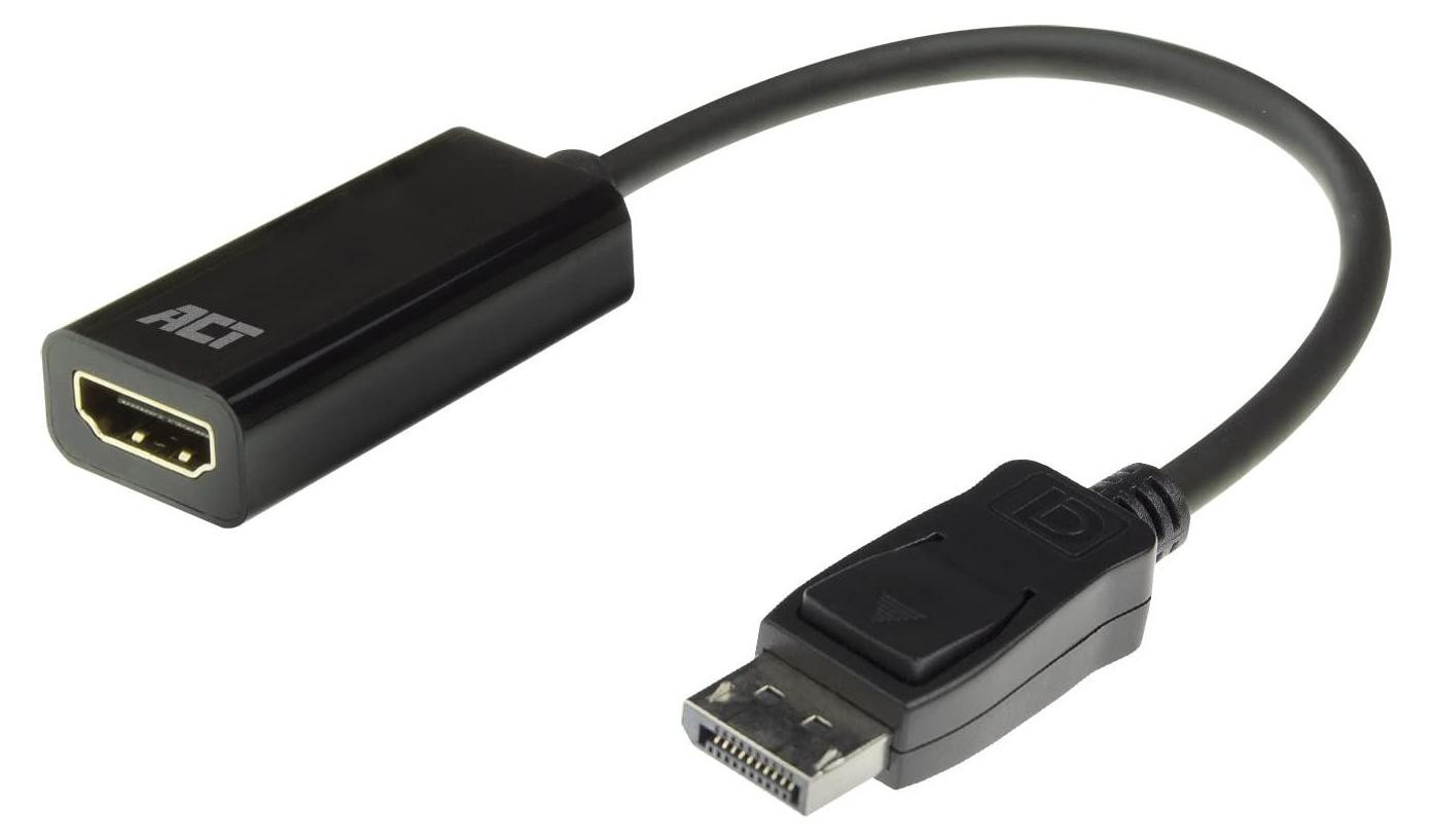 Lustrens 4K DisplayPort naar HDMI-adapter, Ultra HD 4K@30Hz