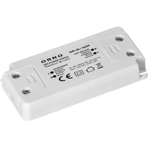 Orno LED-Trafo OR-ZL-1609, für innen, bis 6 Watt / 0,5 A, 230 V auf 12 V