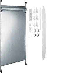 Hager UF42NW Komplettfeld Multimedia, universZ, 1200mm, 2--feld, ohne Patchmodule