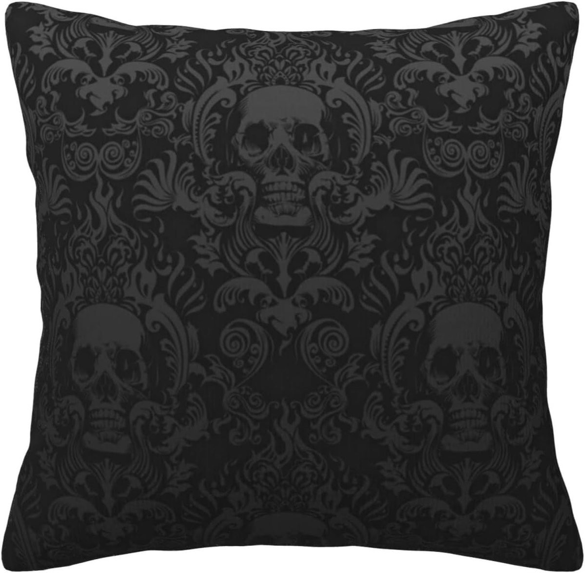 Decoratieve kussenhoes met verborgen ritssluiting in veelkleurig textiel