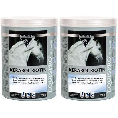 Equistro Kerabol Biotin Erg.Futterm.Pulver f.Pferd 2x 2x1 kg Pulver