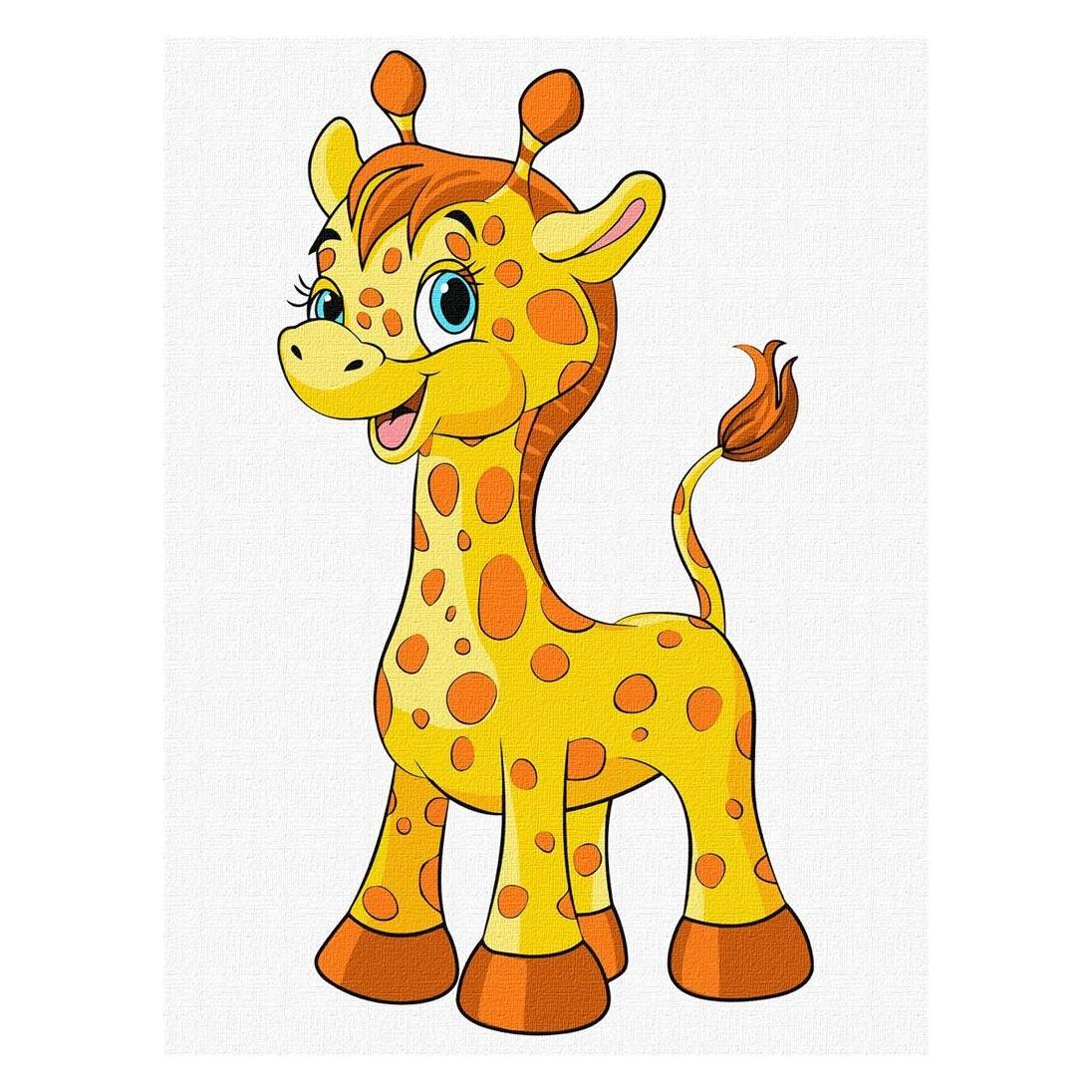 Norimpex Malen nach Zahlen - Süsse Giraffe (56603460)