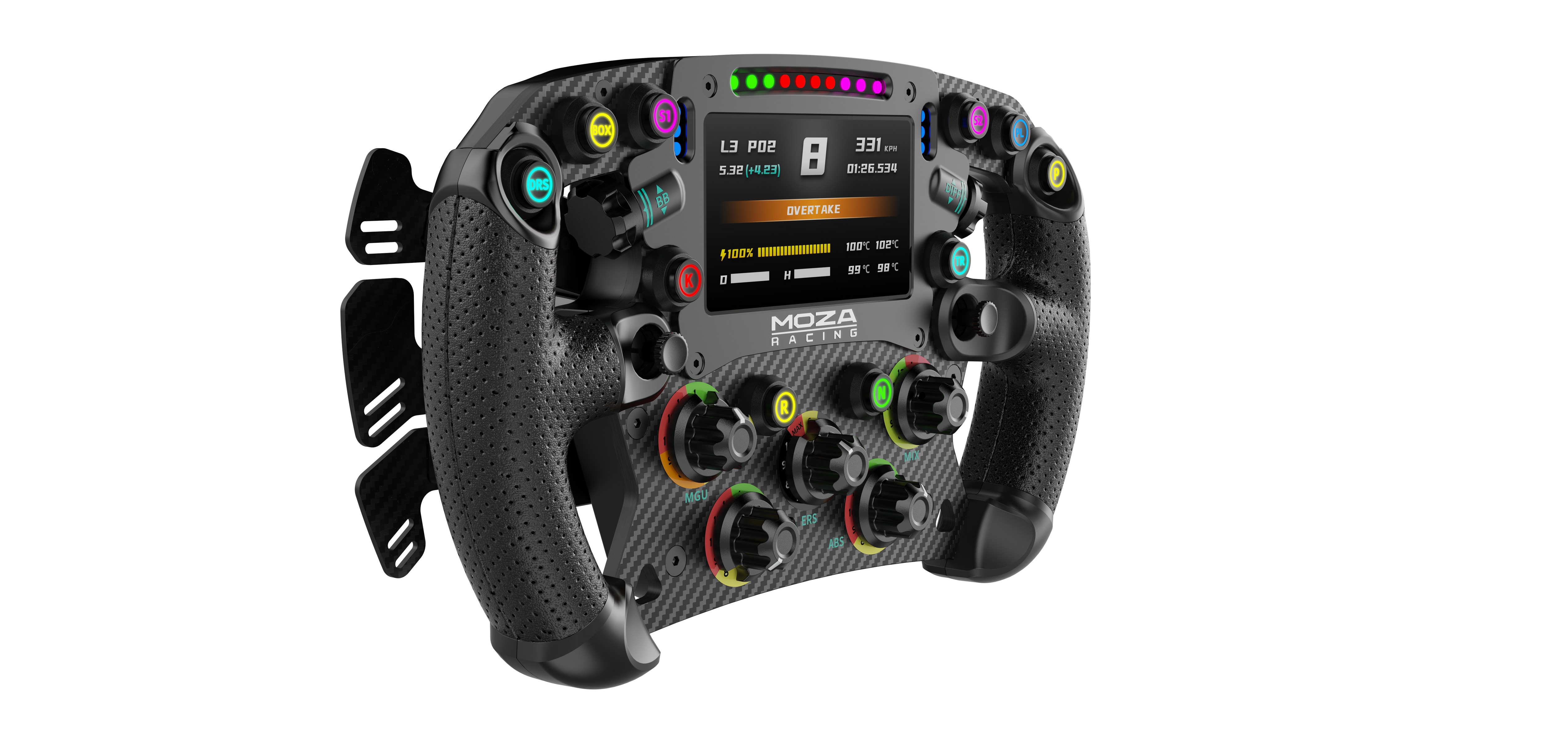 MOZA Racing FSR V2 Formel Lenkrad für PC RS068