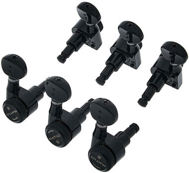 Graph Tech PRL-9731-B0 Black Schwarz