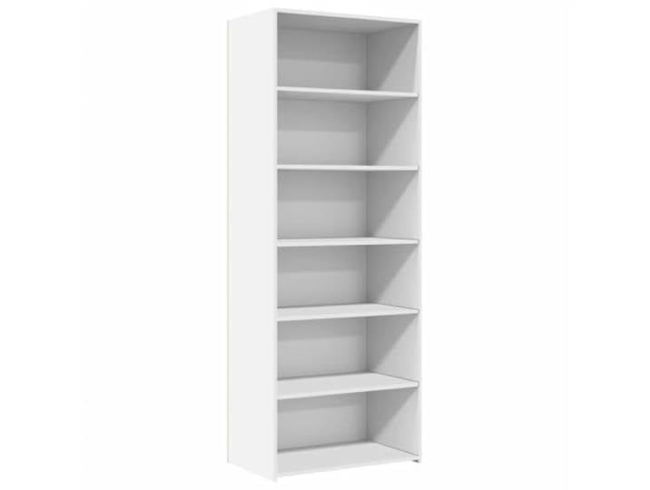 Kaorsrow Highboard Weiß 70x41x185 cm Holzwerkstoff Schrank Minimalistischer Beistellschrank für Wohnzimmer und Schlafzimmer mit viel Stauraum und zeitlosem Design.