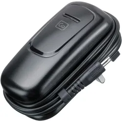 Go Travel Elektro + Elektronikgeräte Duo-Reiseladegerät (2 Ports), USB Ladegerät, Schwarz
