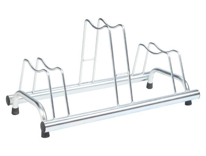 California Veloabstellständer 3 Velos Metall 5.8 kg Silber
