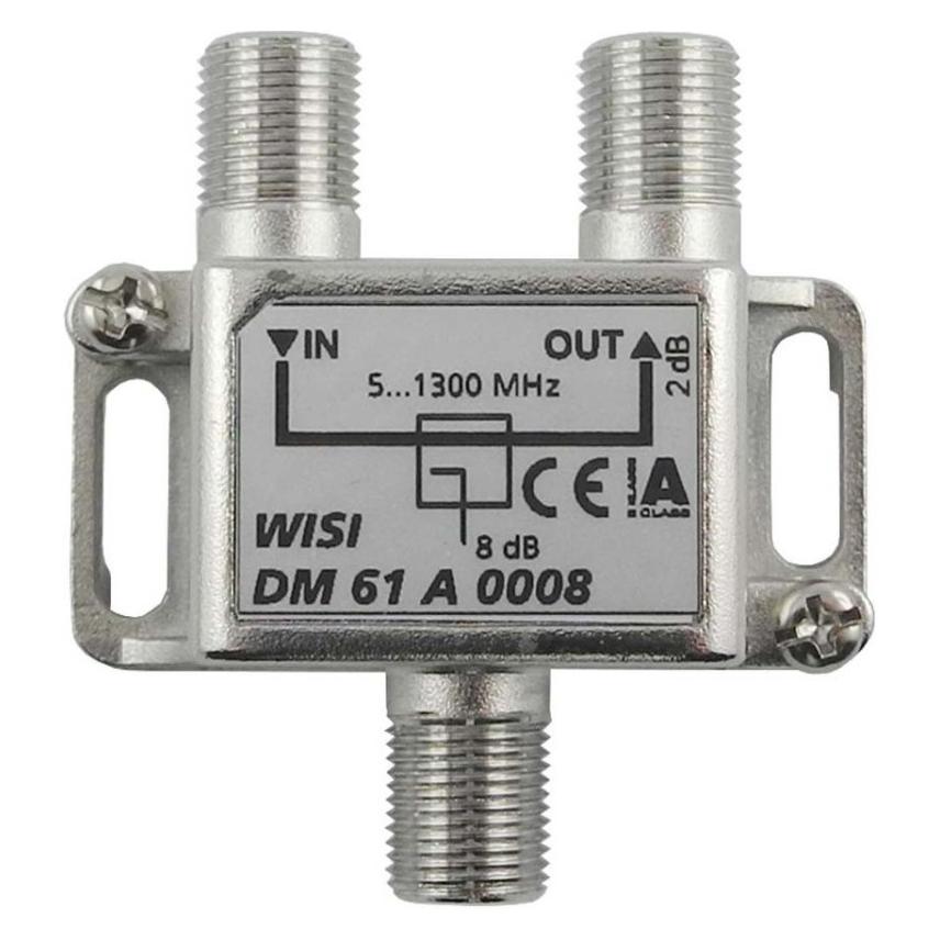 WISI 75112 Kabelspalter oder -kombinator Kabelsplitter Silber (75112)