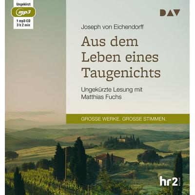Aus dem Leben eines Taugenichts - Joseph Eichendorff, Audio, 9783862316380