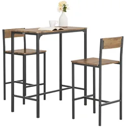 BARTISCH + 2 x BARSTÜHLE