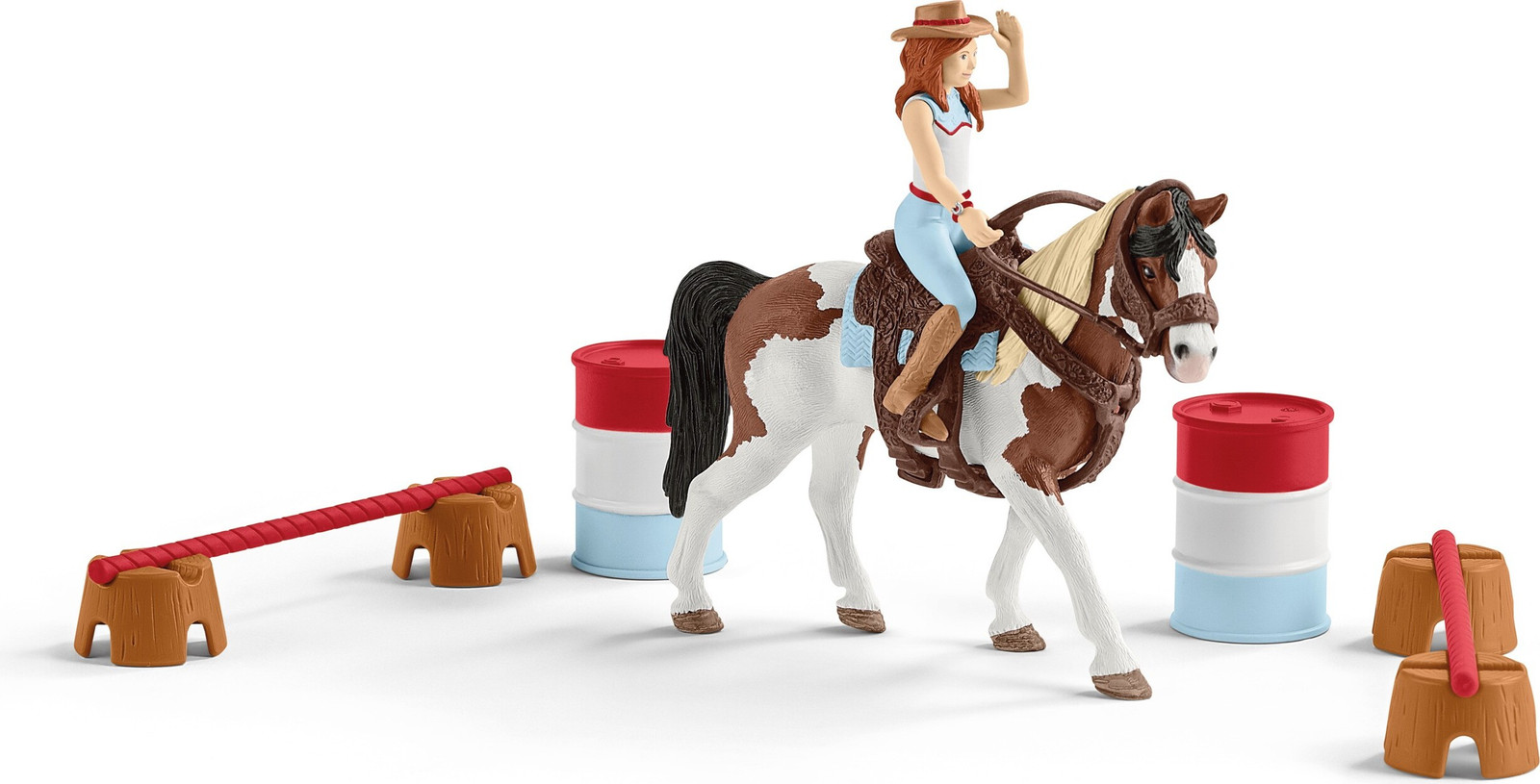 Schleich Horse Club 42441 Hannah's Western-ruiteruitzet