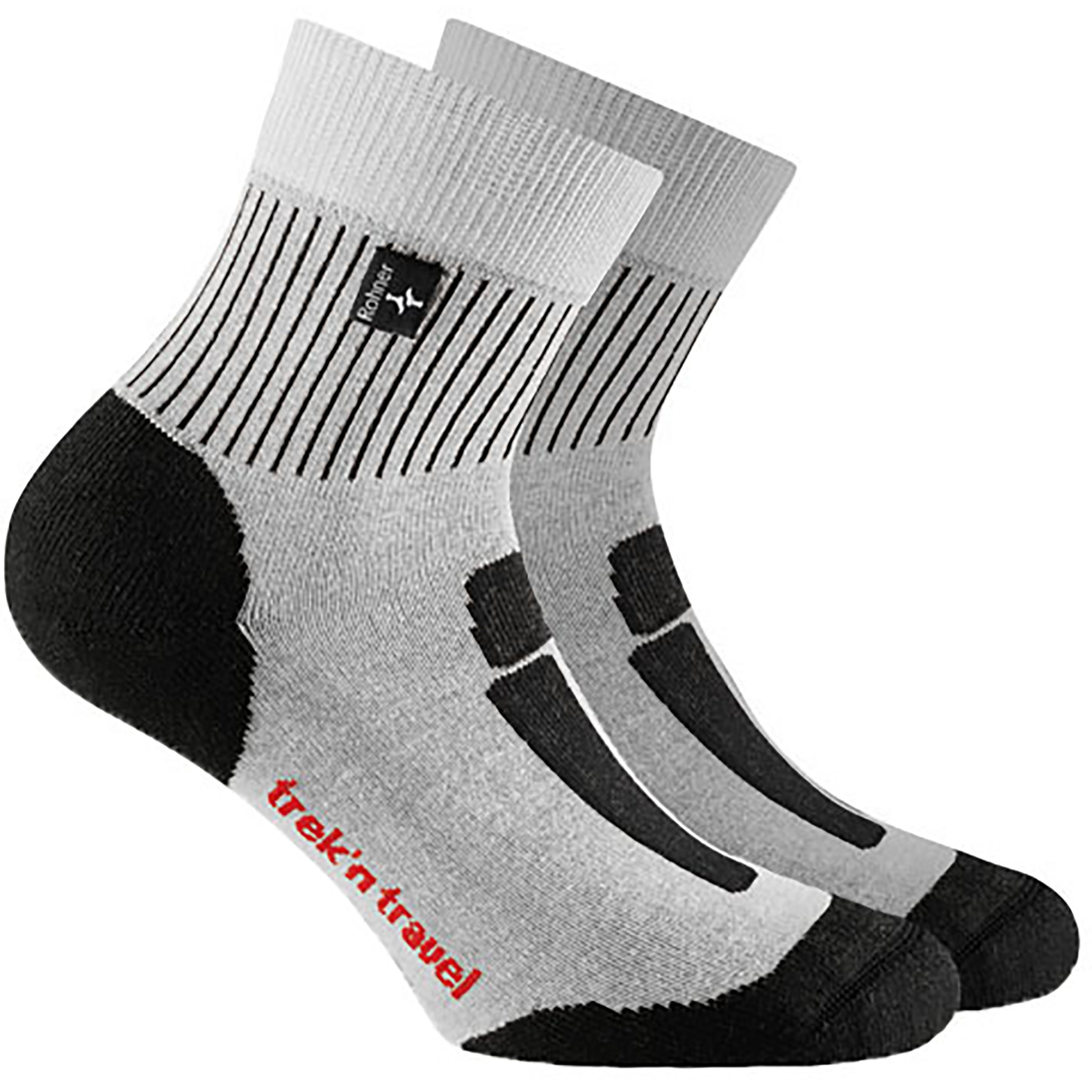 Rohner Trek'n Travel Wandersocken weiss Größe 39 Camping Atmungsaktiv
