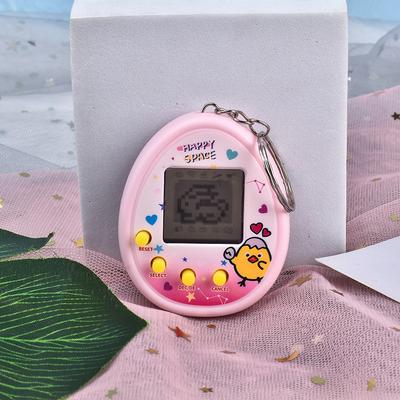 Electronic Pets Game Toys Virtual Tamagotchi, Nostalgic Virtual Cyber Digital Animals Toys For Kids Child pink