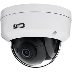 Abus Alarm IP 4MPx Mini Dome Kamera (2688 x 1520 Pixel), Netzwerkkamera, Weiss