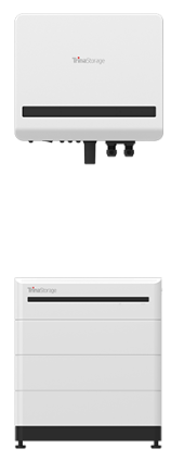 Trina Solar TRB 7.5K-HT + TRH 8K-T2 HV-Speichersystem, 6,9 kWh nutzbar, 3-phasig