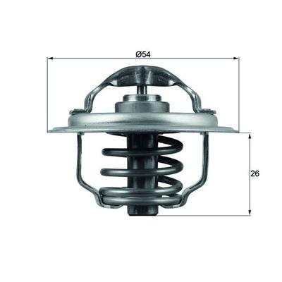 MAHLE Thermostat, Kühlmittel tx11187d für CUPRA