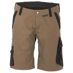 Damen Stretch-Shorts "Norit" - XS - sand/schwarz