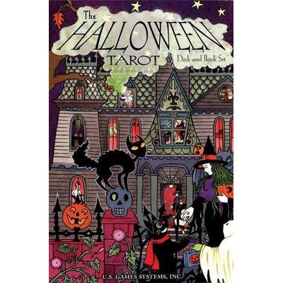 The Halloween Tarot Deck & Book Set, Taschenbuch von Kipling West, U.S. Games Systems, Inc., 978-1-57281-034-1