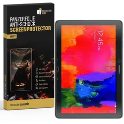 1x Panzerfolie für Samsung Galaxy Note Pro 12.2 ANTI-SCHOCK Displayschutz MATT