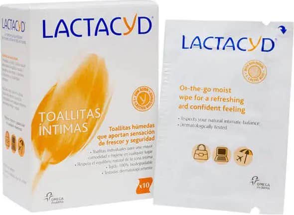 Lactacyd Toallitas Íntimas 10 uds