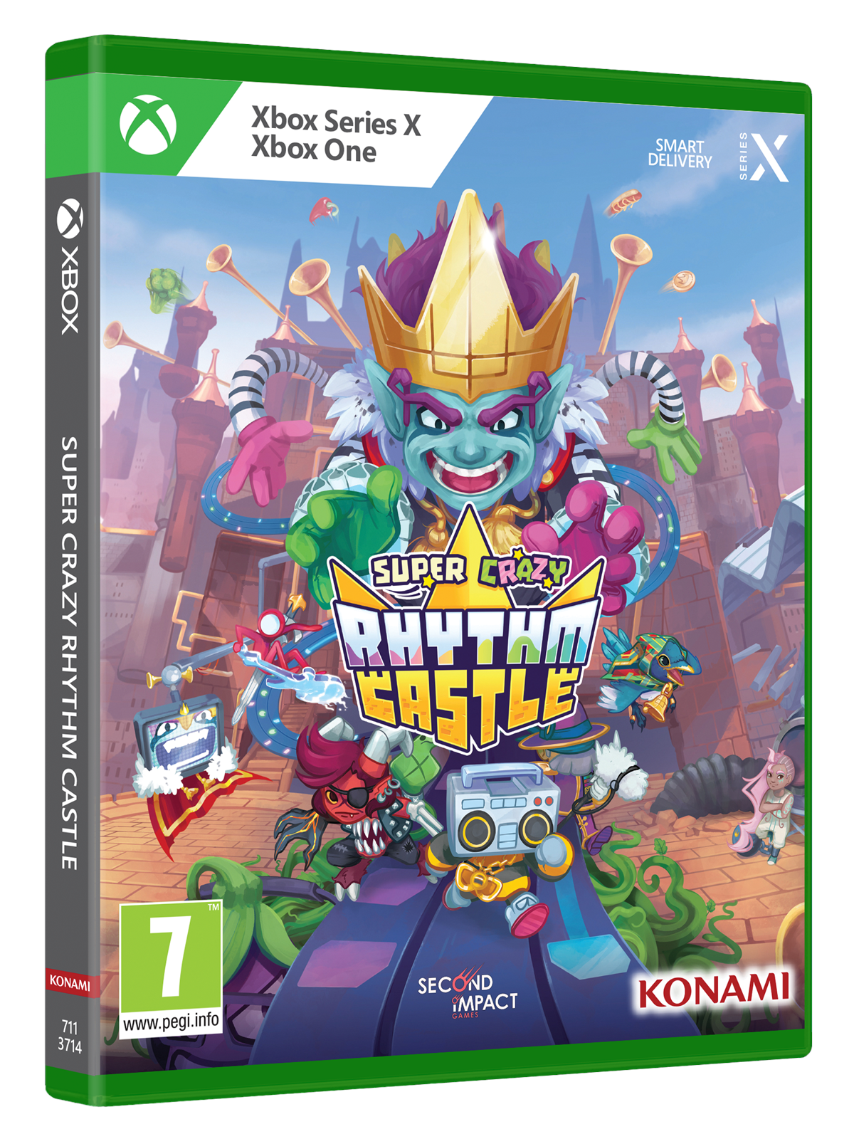 Super Crazy Rhythm Castle - Microsoft Xbox One - Musik - PEGI 7