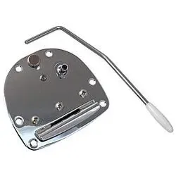 AllParts AP SB 0211-010 Tremolo Jazzmaster/Jaguar, Gitarre Zubehör, Silber