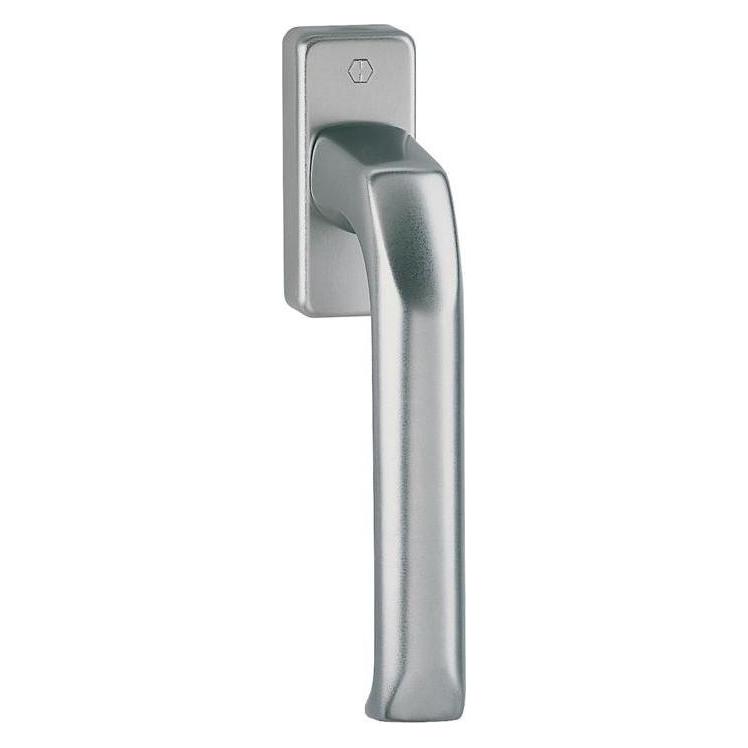 Hoppe Fenstergriff London 013/U34 quadratische Abmessung 7mm Stift 32mm prot. F9 Aluminium Stahl Dreh/Kipp (Türgriff) (797486)