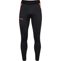 hummel HmlBlaze Pro Trainingshose Herren - schwarz/orange - S