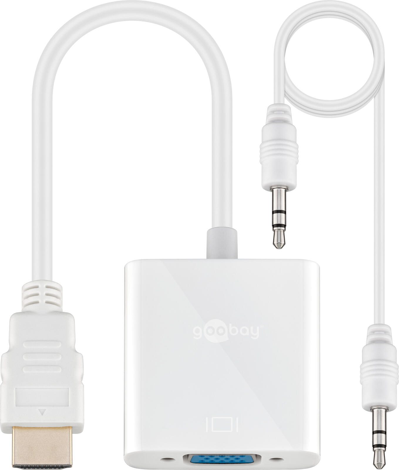 goobay Adapter HDMI/VGA 3,5 mm Klinke 51758