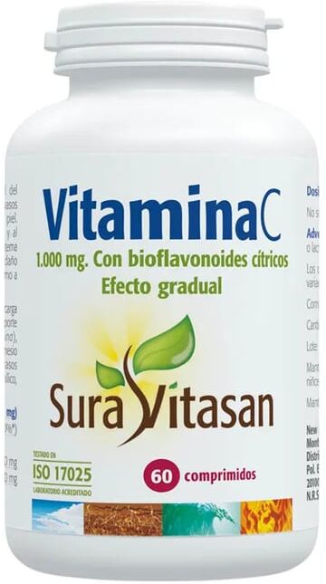 Sura Vitasan Vitamina C 1000 mg 60 Tabs