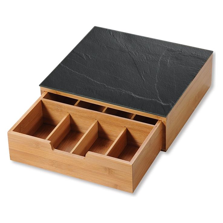 Kesper Box mit Schublade für Kaffee/Tee (589515)