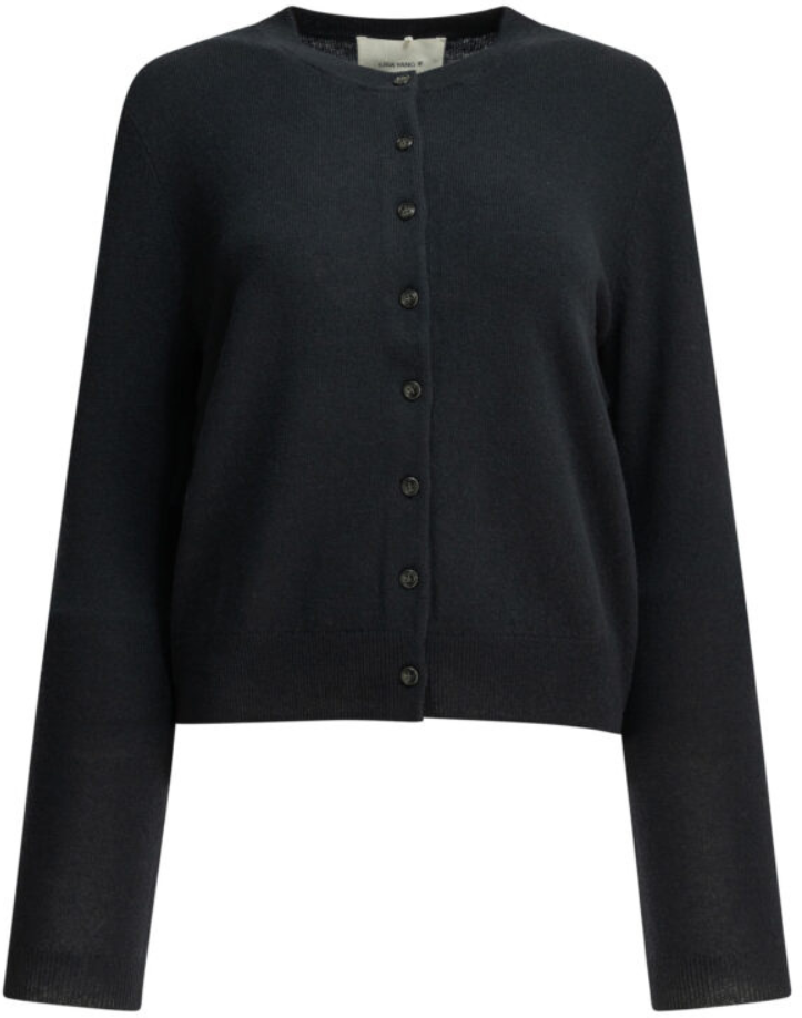 LISA YANG cardigan en cachemire femme noir Noir 0