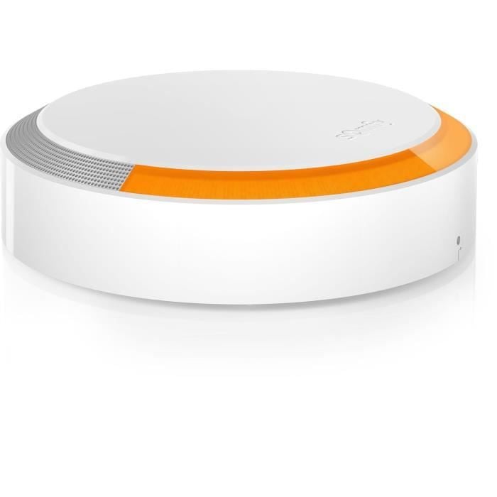 Somfy 2401491 Draadloze sirene voor buitengebruik, wit