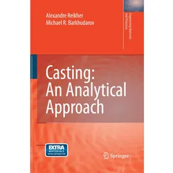 Casting: An Analytical Approach, Fachbücher von Alexandre Reikher, Michael R. Barkhudarov