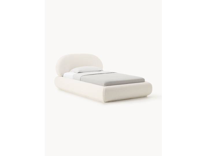Teddy-Polster-Einzelbett Alba