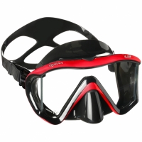 Mares Tauchmaske i3 - Schwarz Rot