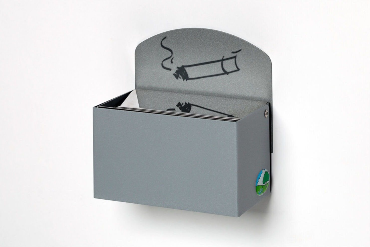 VAR Wandascher WH 9 mit Schild silber 0,4 l (14761)