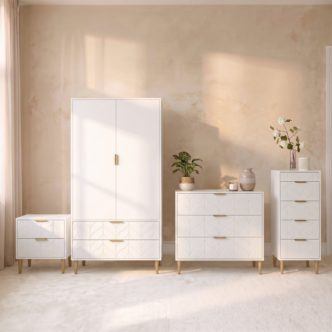 Fairmont Park Adams Bedroom Set White